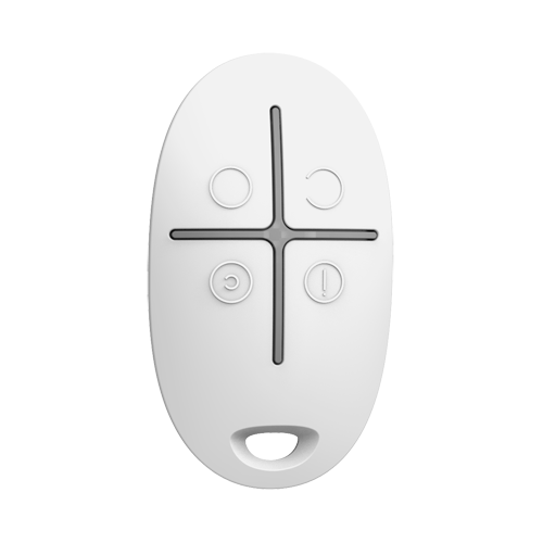 telecommande de controle a distance - AJ-SPACECONTROL-W - blanche vue de face